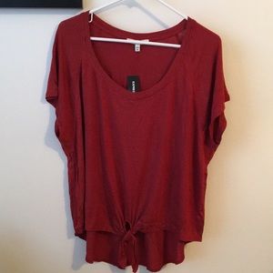 Express Burnt Orange Tshirt